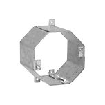 4' Octagon Concrete Boxes and Back Plates | Commercial