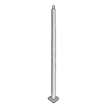 Square steel poles on sale